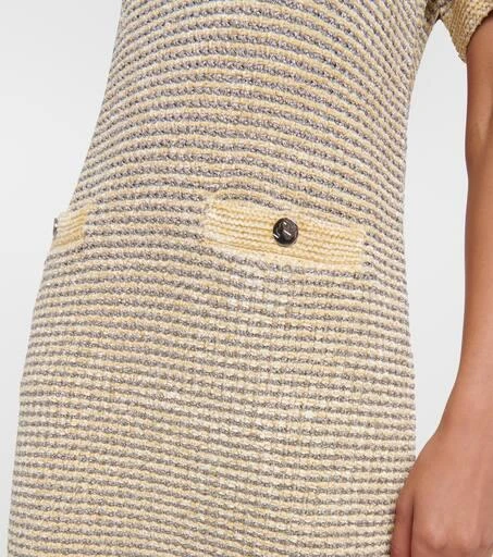 商品Tory Burch|纹理天鹅绒迷你连衣裙,价格¥7085,第5张图片详细描述