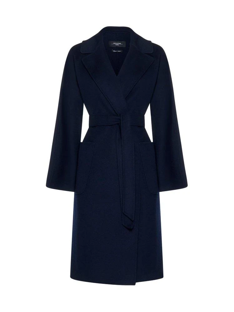商品Weekend Max Mara|Weekend Max Mara Kimono-Sleeved Belted Coat,价格¥4092,第1张图片