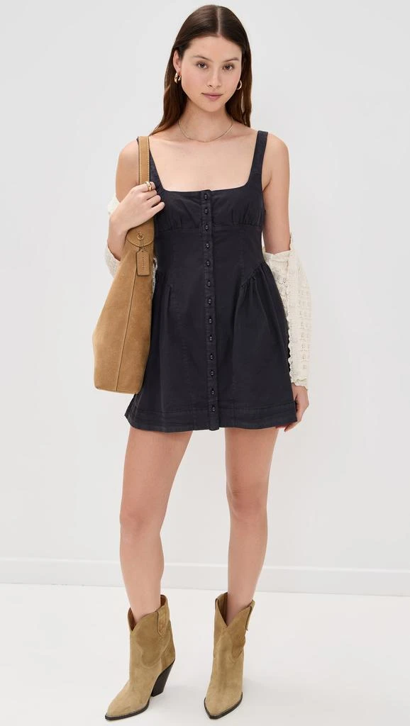 商品Free People|Astrid Oxford Mini Dress,价格¥569,第4张图片详细描述