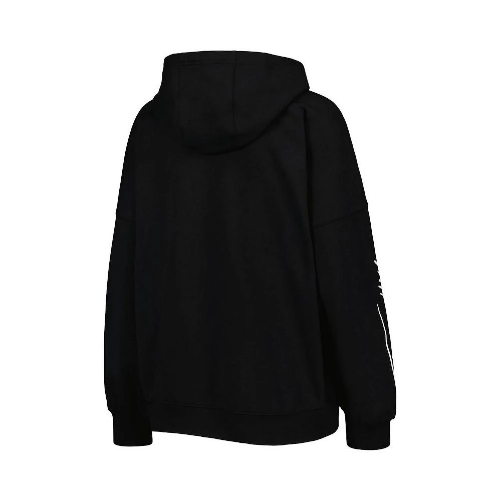 商品Tommy Hilfiger|Women's Black Pittsburgh Steelers Becca Drop Shoulder Pullover Hoodie,价格¥505,第3张图片详细描述