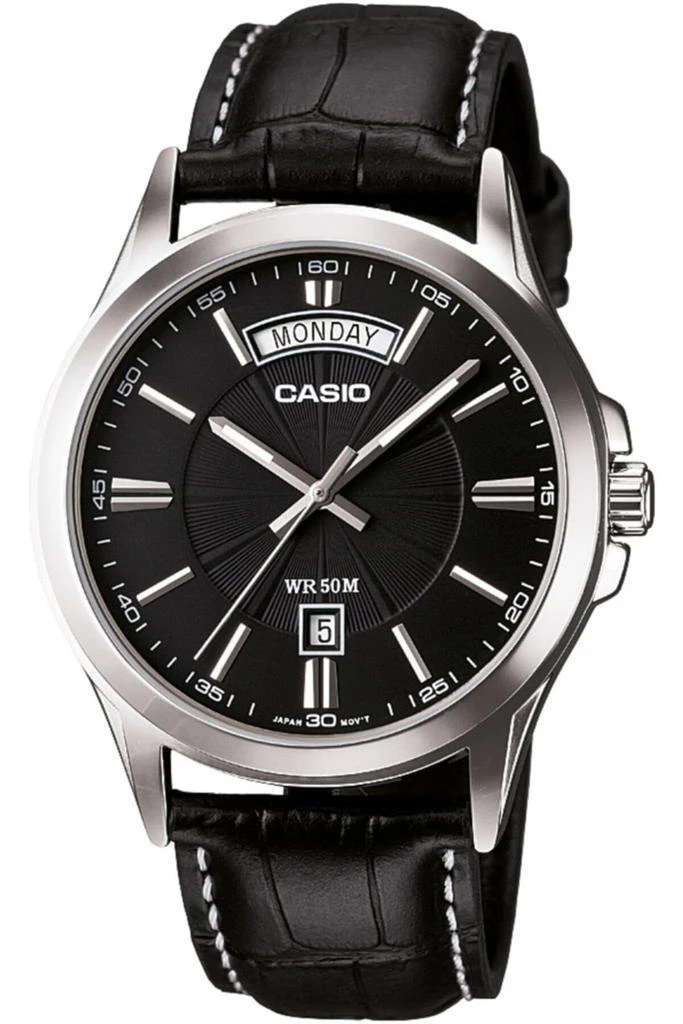 商品Casio|Casio Classic Watch, Black, Black, Strap,价格¥401,第1张图片