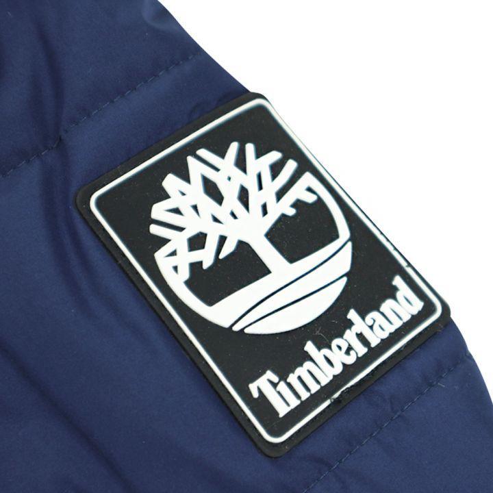 商品Timberland|Navy Logo Patch Puffer Jacket,价格¥1122-¥1372,第6张图片详细描述
