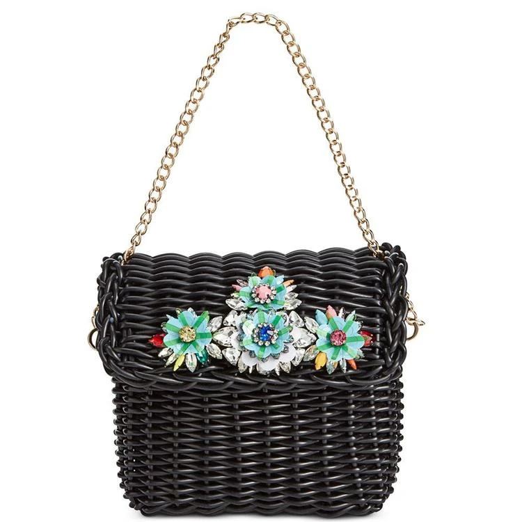 商品Betsey Johnson|Basket Case Chain Strap Small Shoulder Bag,价格¥313,第2张图片详细描述