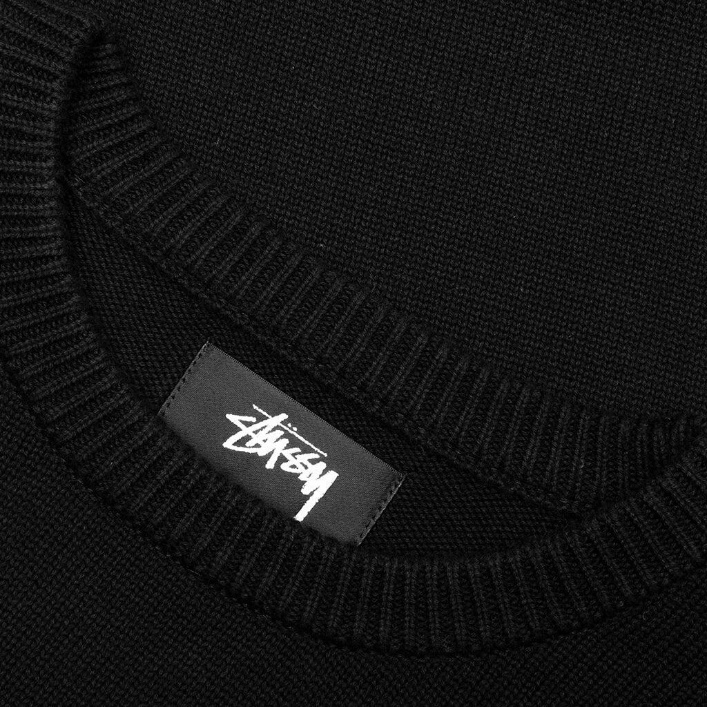 商品STUSSY|Stussy SS-Link Sweater - Black,价格¥1266,第4张图片详细描述