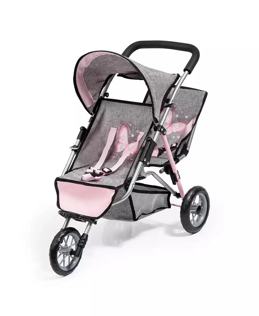 商品Bayer|Baby Doll Twin 3 Wheel Jogger,价格¥298,第1张图片