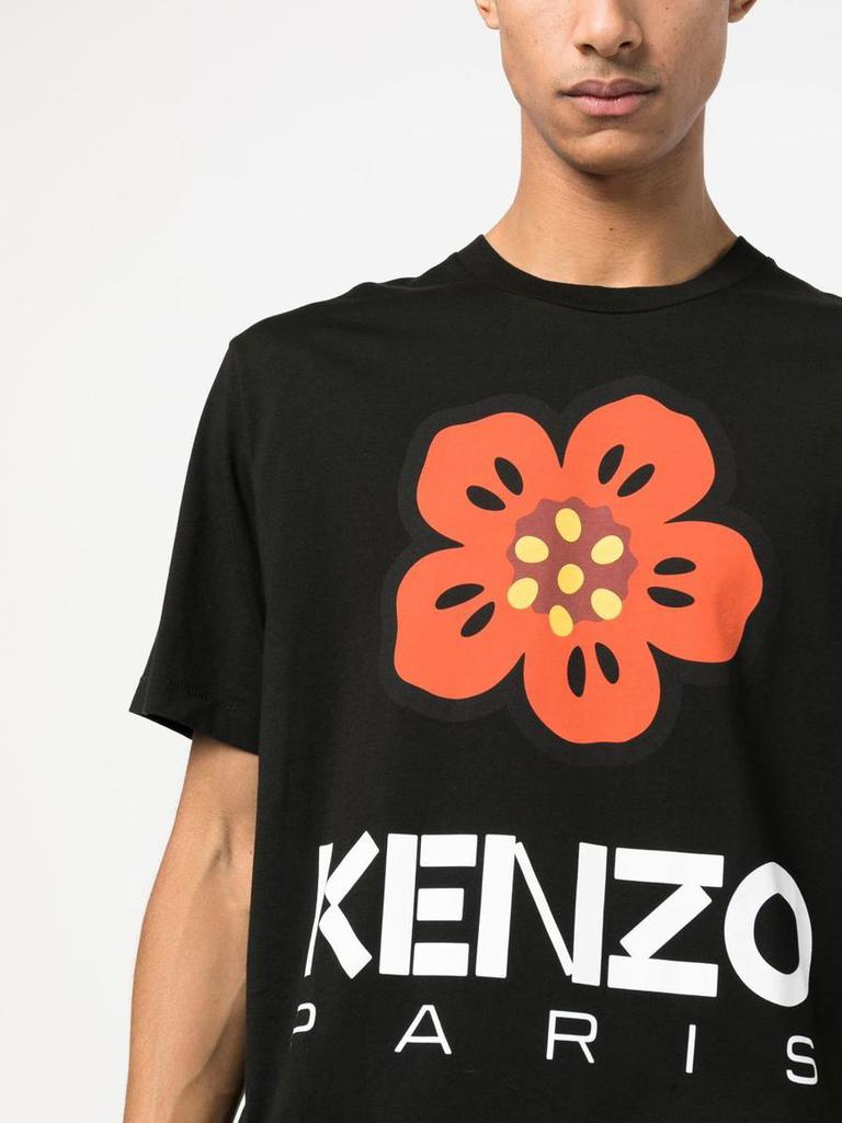 KENZO Boke Flower cotton t-shirt商品第2张图片规格展示