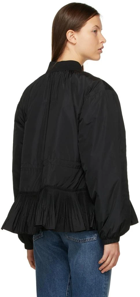 商品Moncler|Black Down Mirac Bomber Jacket,价格¥12638,第3张图片详细描述