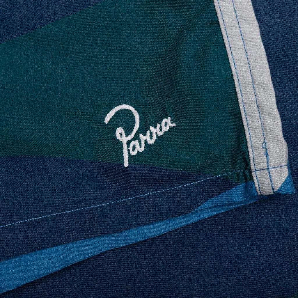 商品By Parra|The Festival Fence Swim Shorts - Blue,价格¥755,第3张图片详细描述