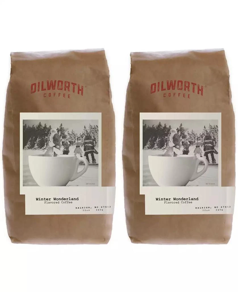 商品Dilworth Coffee|Medium Roast Flavored Ground Coffee - Winter Wonderland, Pack of 2,价格¥218,第1张图片