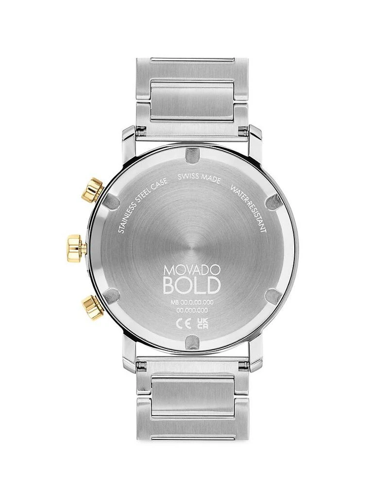 商品Movado|Bold Evolution Stainless Steel Bracelet Watch,价格¥7454,第3张图片详细描述