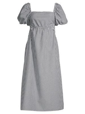 商品Love Ady|Checked Puff-Sleeve Dress,价格¥239,第4张图片详细描述