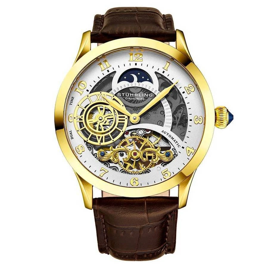 商品Stuhrling Original|Legacy White Dial Men's Watch M15546,价格¥2196,第1张图片