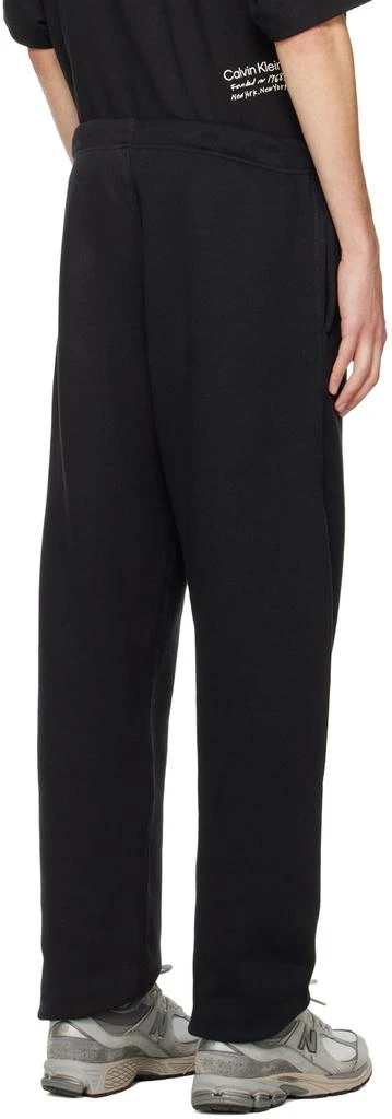 商品Calvin Klein|Black Relaxed-Fit Lounge Pants,价格¥358,第3张图片详细描述