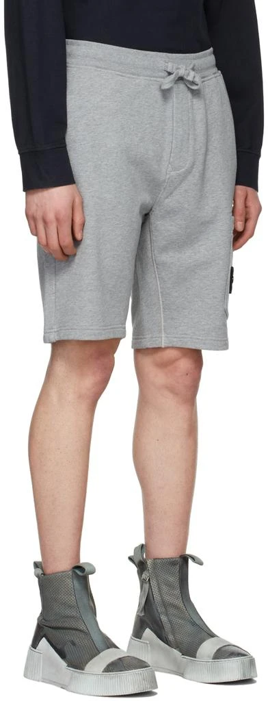 商品Stone Island|Grey Garment-Dyed Shorts,价格¥1596,第2张图片详细描述