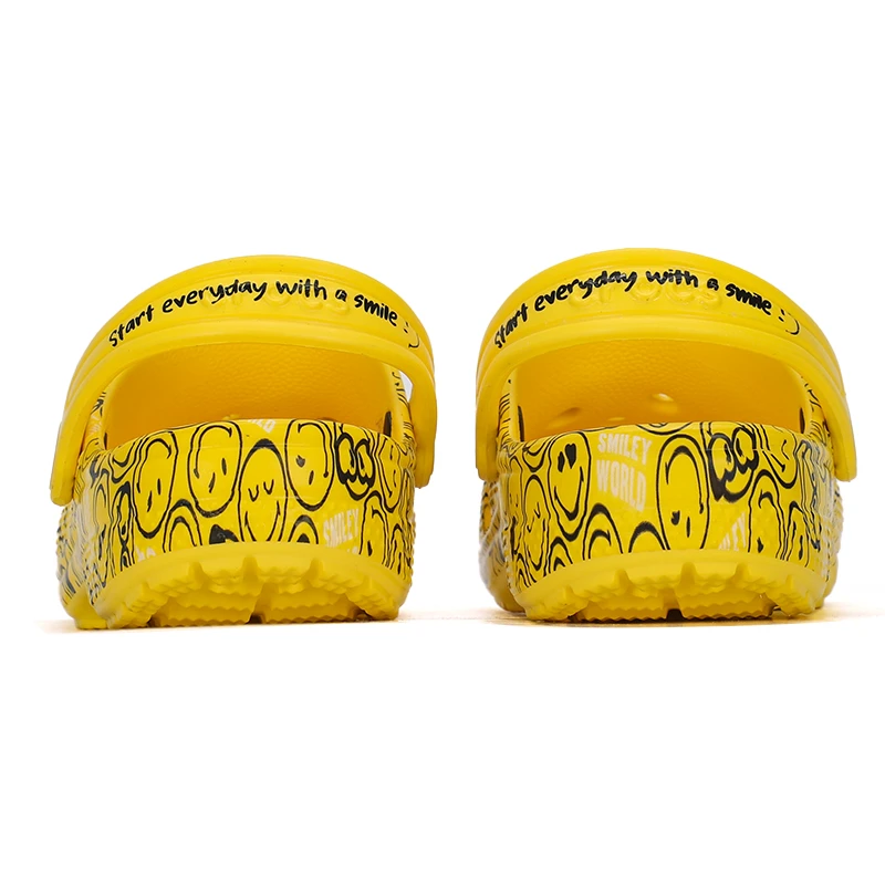 Classic smiley clog k 经典笑脸小克骆格 儿童休闲凉鞋拖鞋洞洞鞋 商品