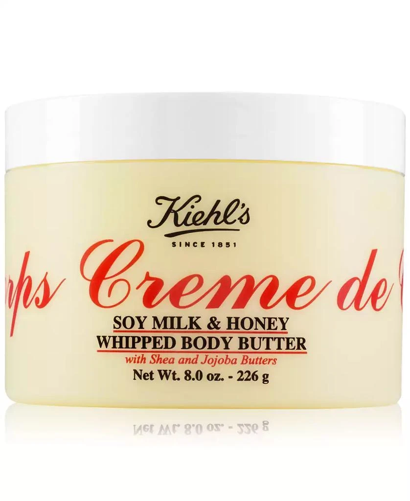 商品Kiehl's|Creme de Corps Soy Milk & Honey Whipped Body Butter, 8-oz.,价格¥371,第1张图片