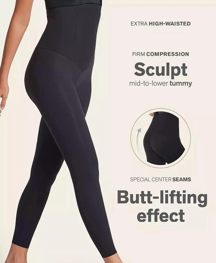 商品Leonisa|Women's Extra High Waisted Firm Compression Leggings,价格¥568,第4张图片详细描述