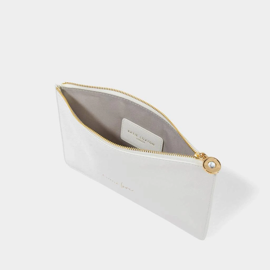 商品The Hut|Katie Loxton Women's Wellness Perfect Pouch - White,价格¥117,第4张图片详细描述