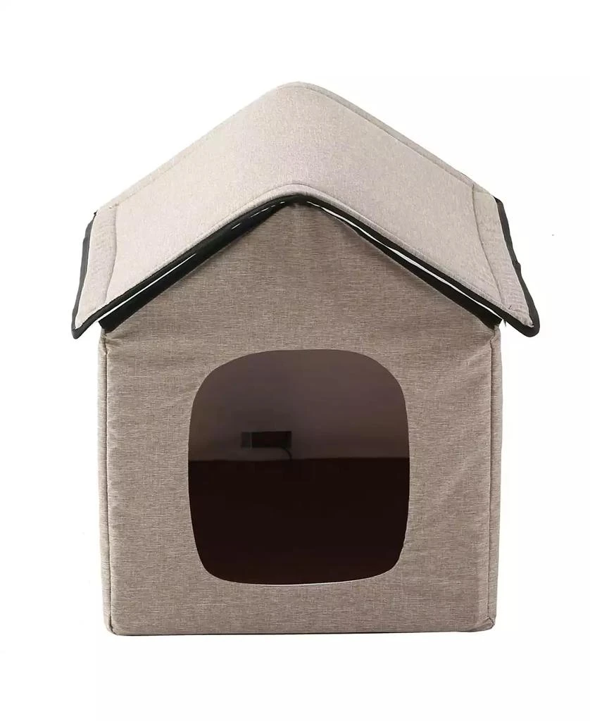 商品Pet Life|"Hush Puppy" Electronic Heating and Cooling Smart Collapsible Pet House,价格¥881,第4张图片详细描述