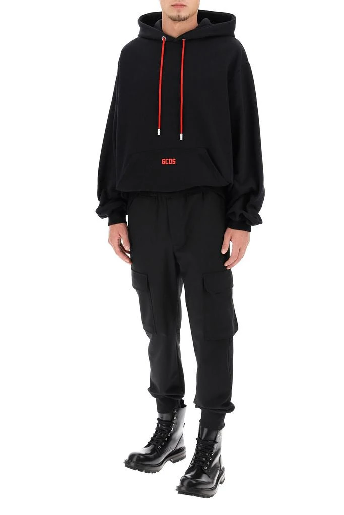 商品GCDS|HOODIE WITH RUBBERIZED MICRO LOGO,价格¥1064,第2张图片详细描述