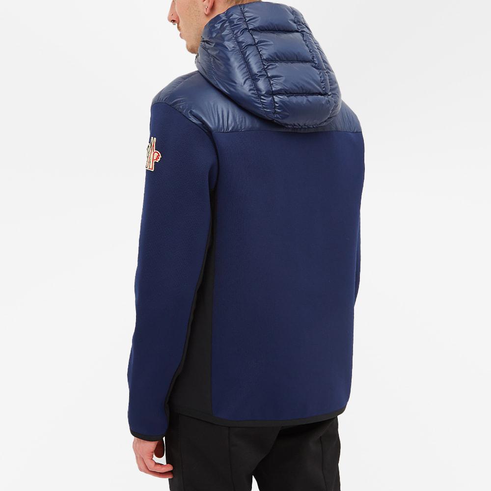 Moncler Grenoble Knitted Arm Hooded Down Jacket商品第6张图片规格展示