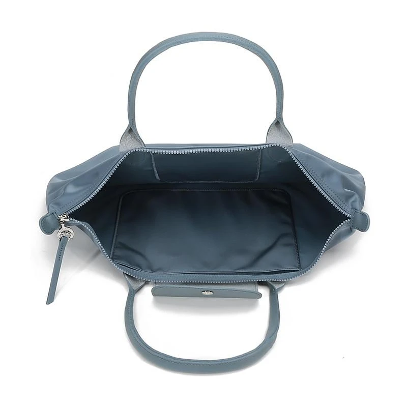 商品[国内直发] Longchamp|珑骧 LONGCHAMP 奢侈品 女士ROSEAU系列中号黑色小牛皮鳄鱼纹手提斜挎包 10058 HTS 001送女友礼物,价格¥3024,第7张图片详细描述