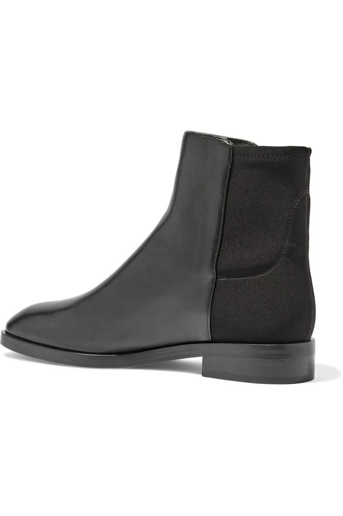 商品Stuart Weitzman|Kye leather and neoprene ankle boots,价格¥1180,第3张图片详细描述