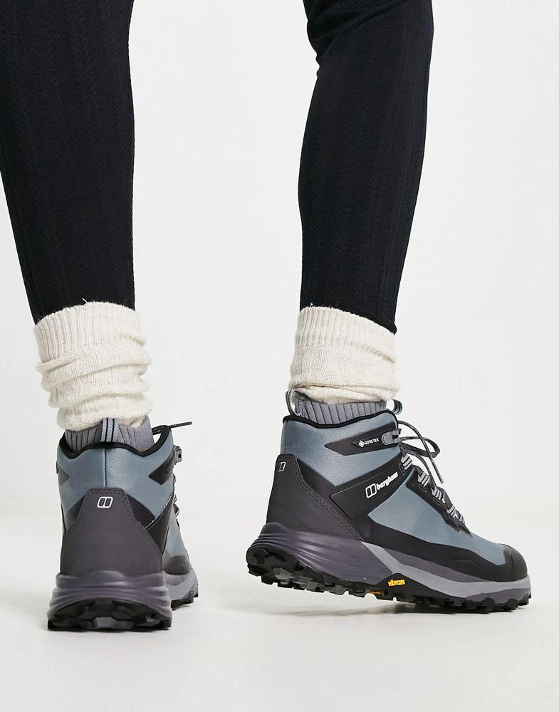 商品Berghaus|Berghaus VC22 GORE-TEX waterproof trail hiking boots in black and grey,价格¥1710,第2张图片详细描述