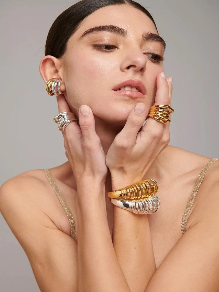 商品FEDERICA TOSI|Ear Cuff Ale Gold,价格¥834,第4张图片详细描述