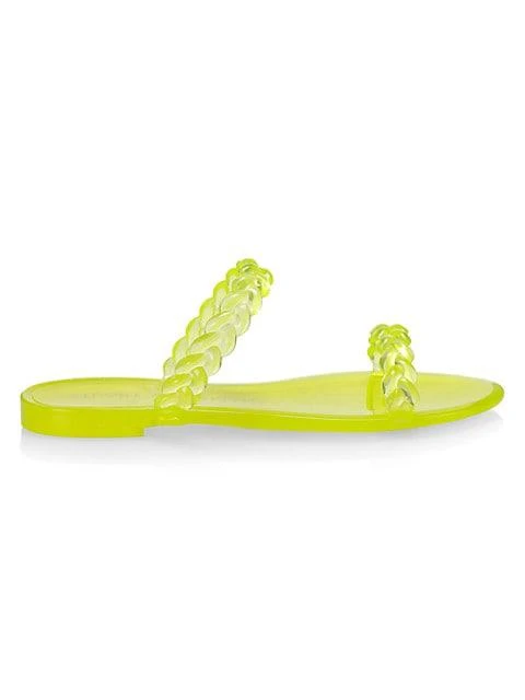 商品Stuart Weitzman|Braida Sawyer Jelly Sandals,价格¥353,第1张图片