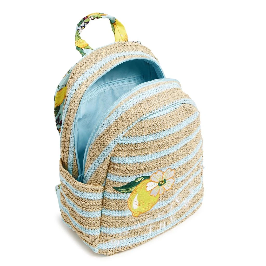 商品Vera Bradley|Vera Bradley Straw Compact Backpack,价格¥434,第3张图片详细描述