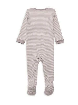 商品Calvin Klein|Baby Girl’s Striped Footie,价格¥125,第2张图片详细描述