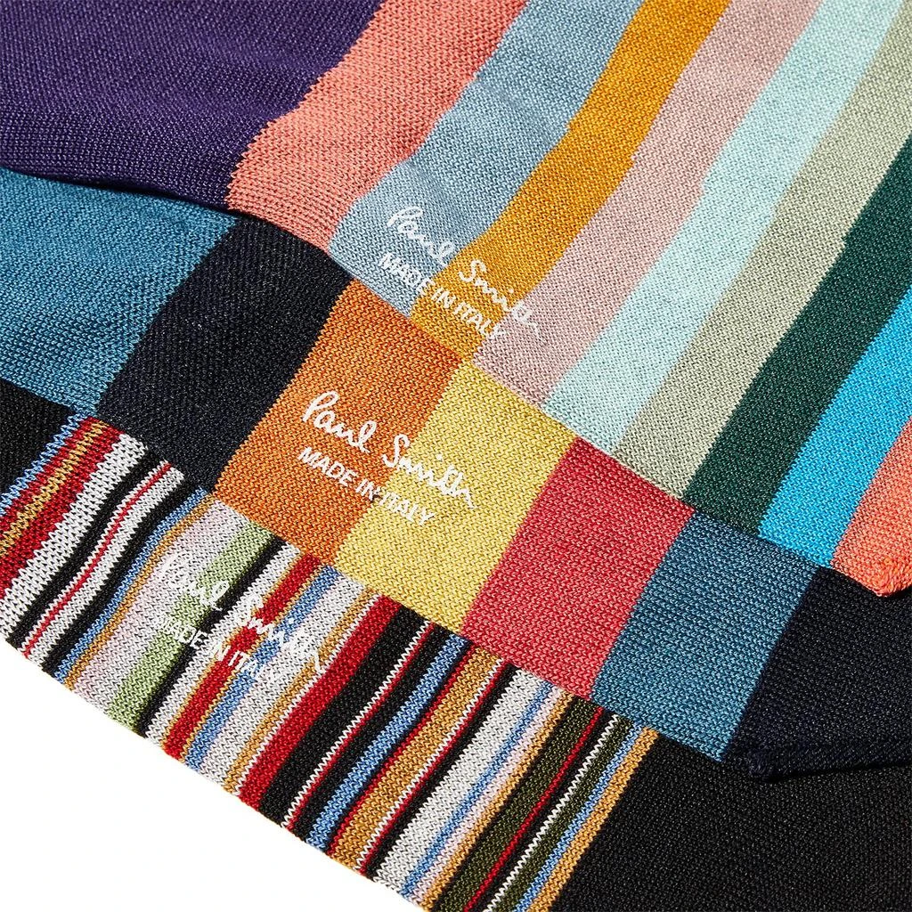 商品Paul Smith|Signature Pack No Show Socks,价格¥287,第2张图片详细描述