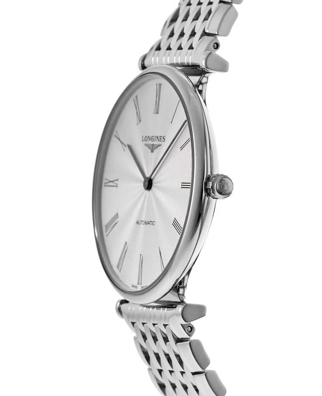 商品Longines|Longines La Grande Classique Automatic Silver Roman Dial Steel Unisex Watch L4.918.4.71.6,价格¥8172,第3张图片详细描述