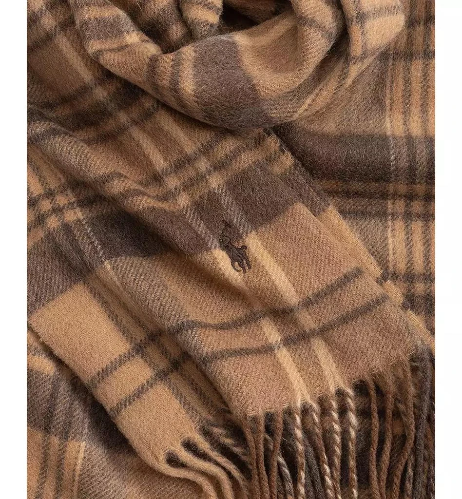 商品Ralph Lauren|Men's Cashmere Blend Plaid Scarf,价格¥733,第2张图片详细描述