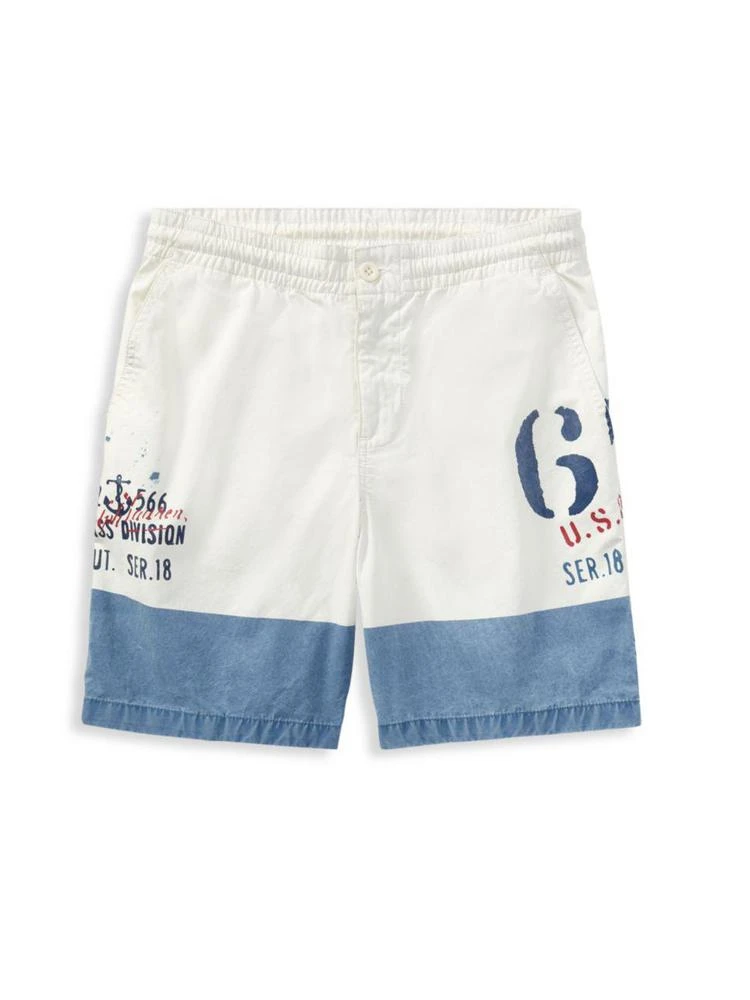 商品Ralph Lauren|Little Boy's & Boy's Prepster Cotton Shorts,价格¥126,第1张图片
