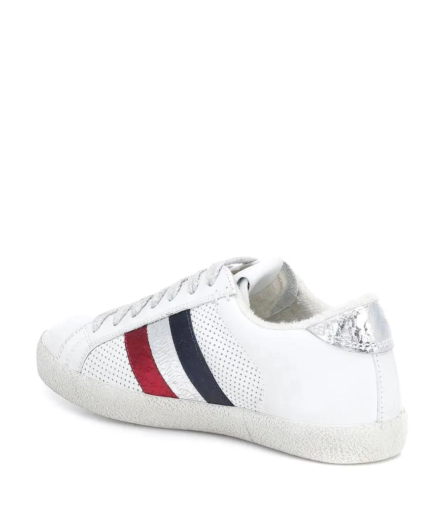 商品Moncler|Ryegrass leather sneakers,价格¥3066,第3张图片详细描述