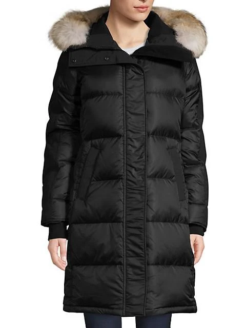 商品Canada Goose|Black Label Rowley Fur-Trim Down Parka,价格¥9058,第3张图片详细描述