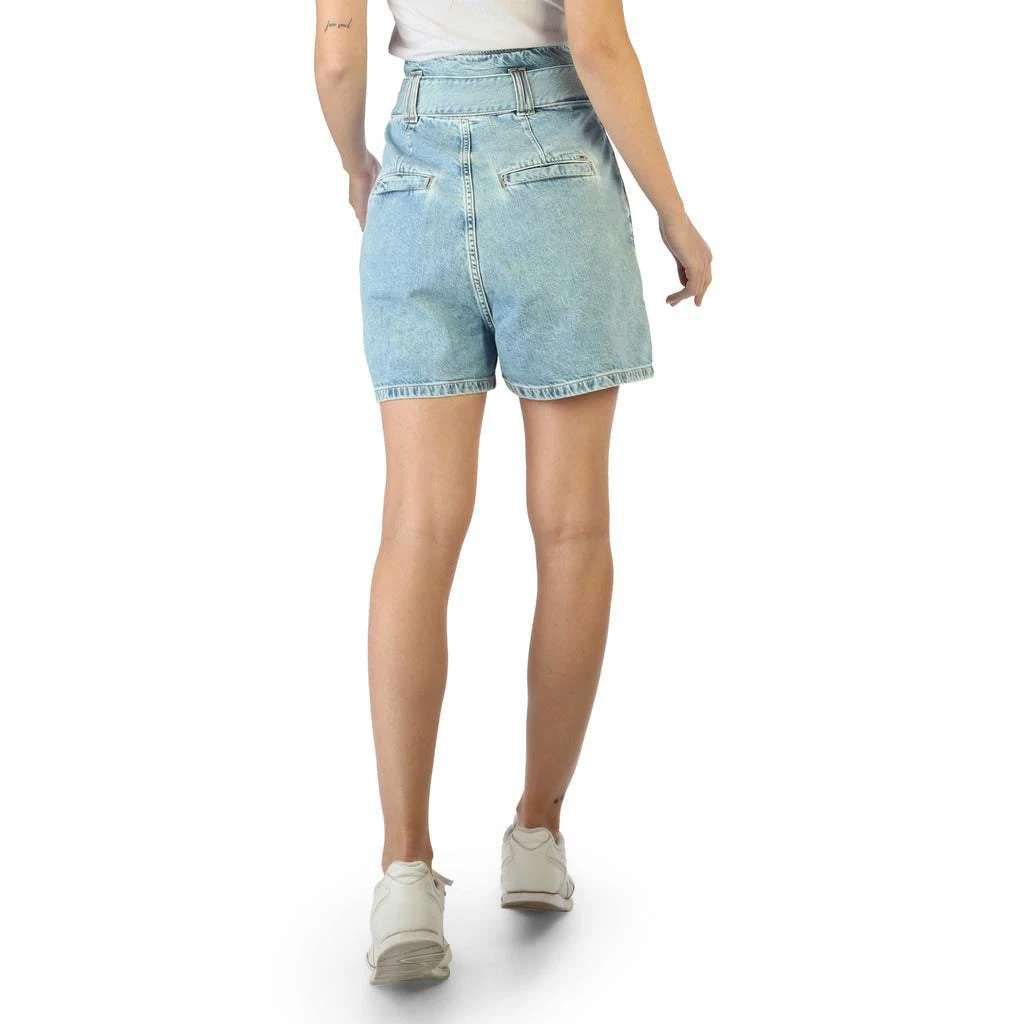 商品Tommy Hilfiger|Tommy Hilfiger solid color belt zipped Short,价格¥305,第2张图片详细描述