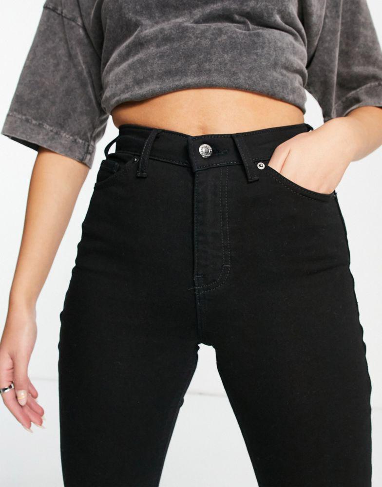 商品Topshop|女士黑色牛仔裤,价格¥187,第4张图片详细描述