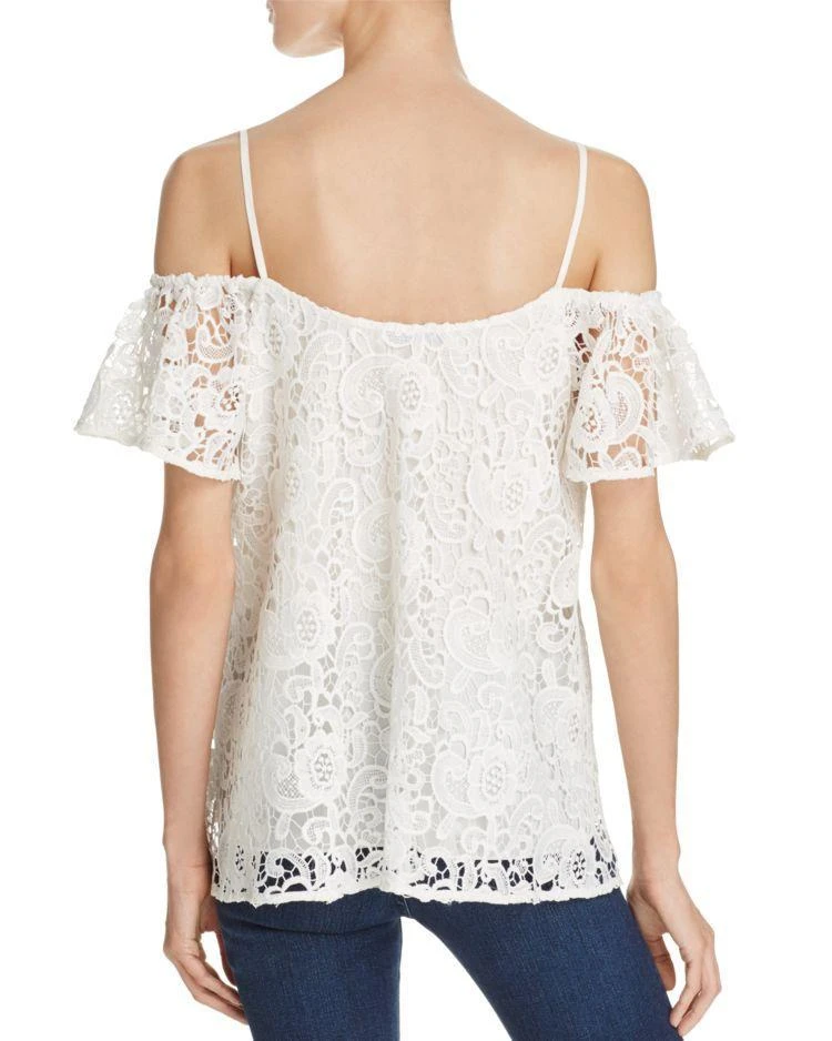 商品Likely|Arrondi Lace Cold-Shoulder Top,价格¥575,第2张图片详细描述