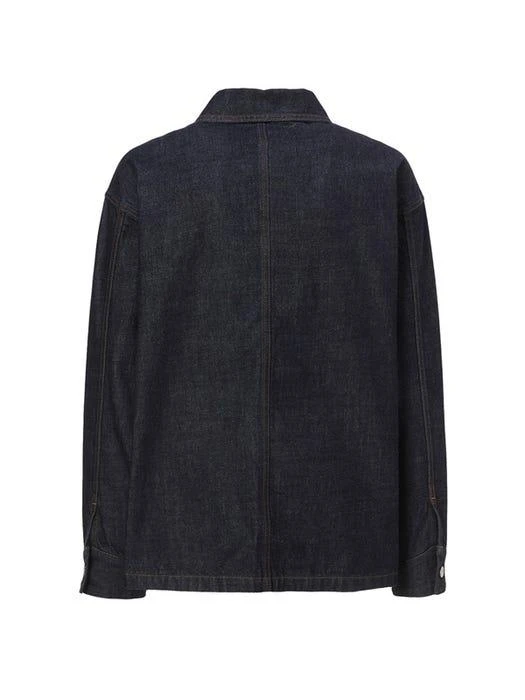 商品PHIZ|RSG Collection UNISEX Indigo Biker Denim Chore Jacket,价格¥1118,第3张图片详细描述
