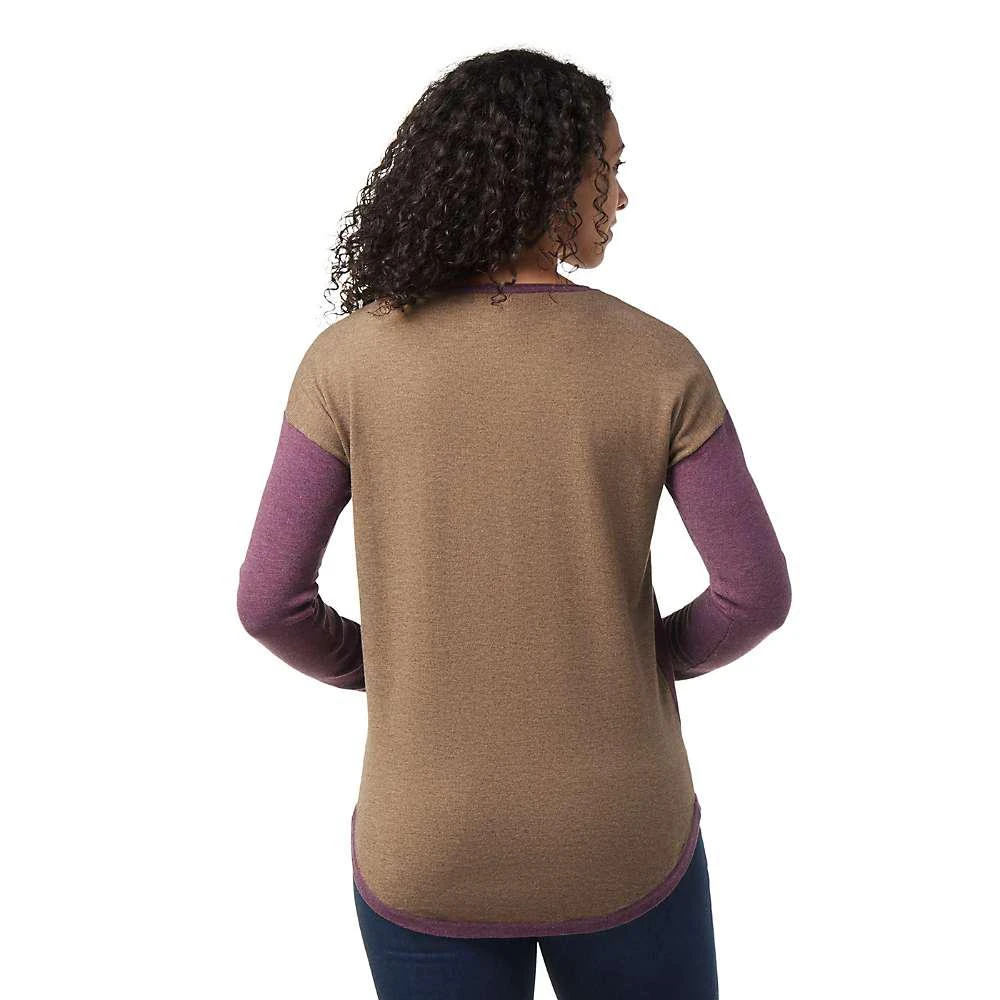 商品SmartWool|Smartwool Women's Shadow Pine Colorblock Sweater,价格¥392-¥414,第3张图片详细描述
