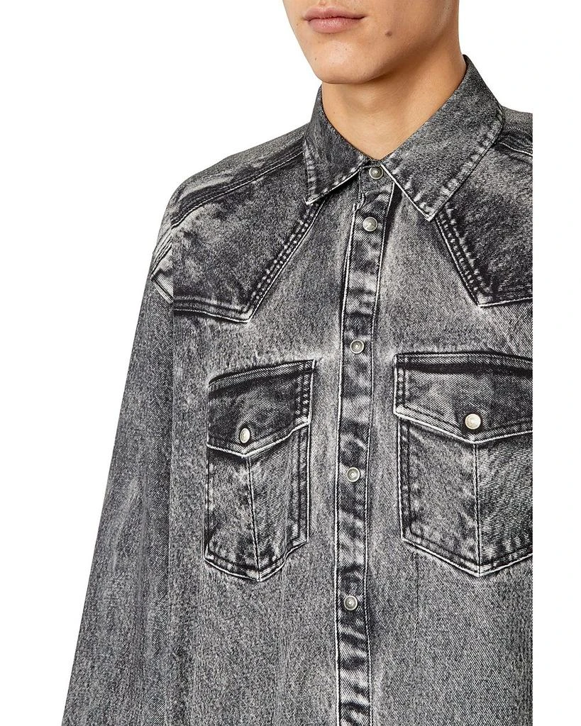 Gils Denim Long Sleeve Button Front Shirt 商品