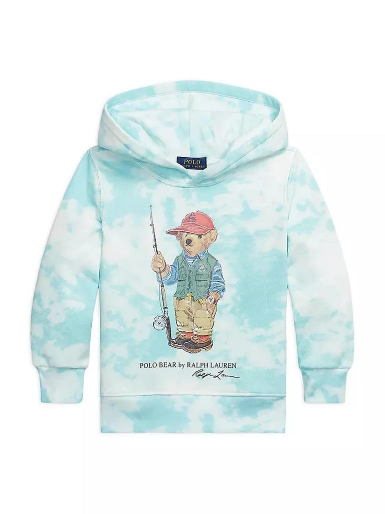 商品Ralph Lauren|Little Boy's &amp; Boy's Polo Bear Tie-Dye Hoodie,价格¥223,第1张图片