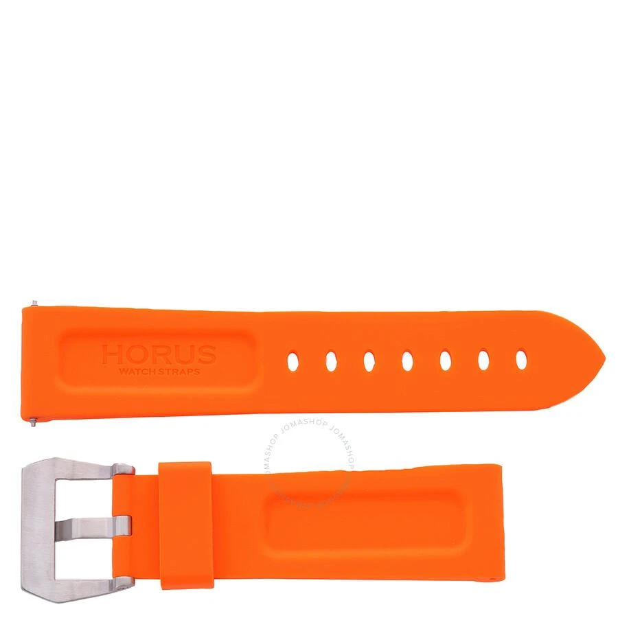 商品Horus Watch Straps|For Tudor Black Bay Straight Lug Tangerine Orange Rubber Watch Band 22MMSL-ORG-TBB,价格¥1241,第2张图片详细描述