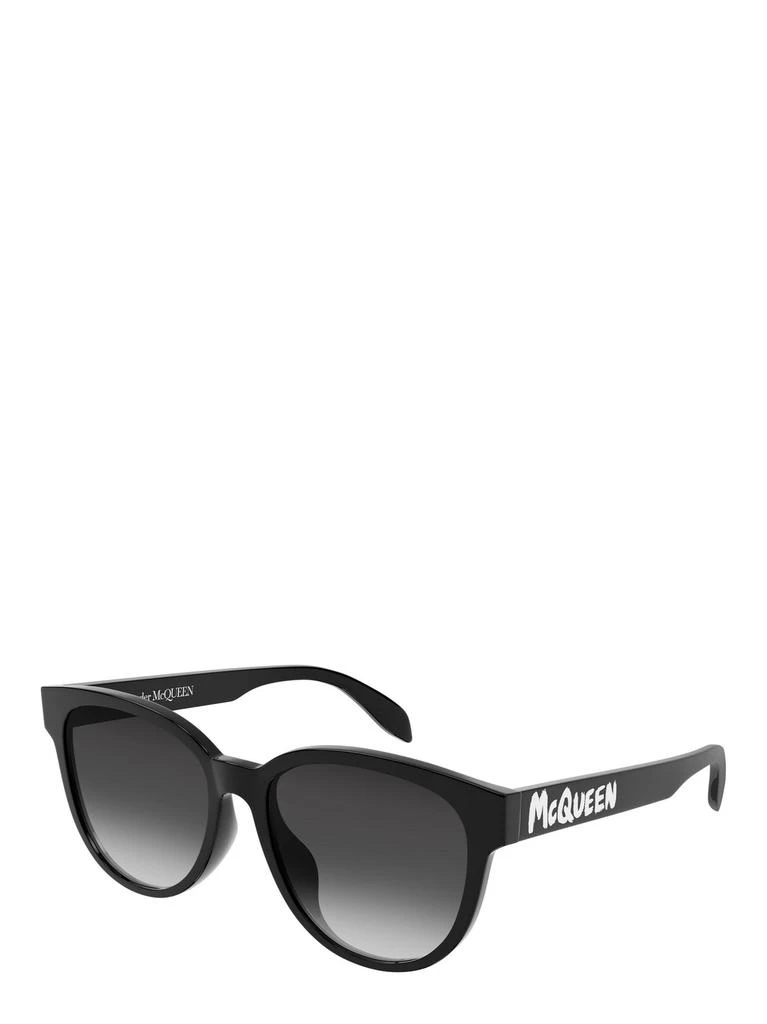 商品Alexander McQueen|Alexander McQueen Eyewear Oval Frame Sunglasses,价格¥1708,第2张图片详细描述