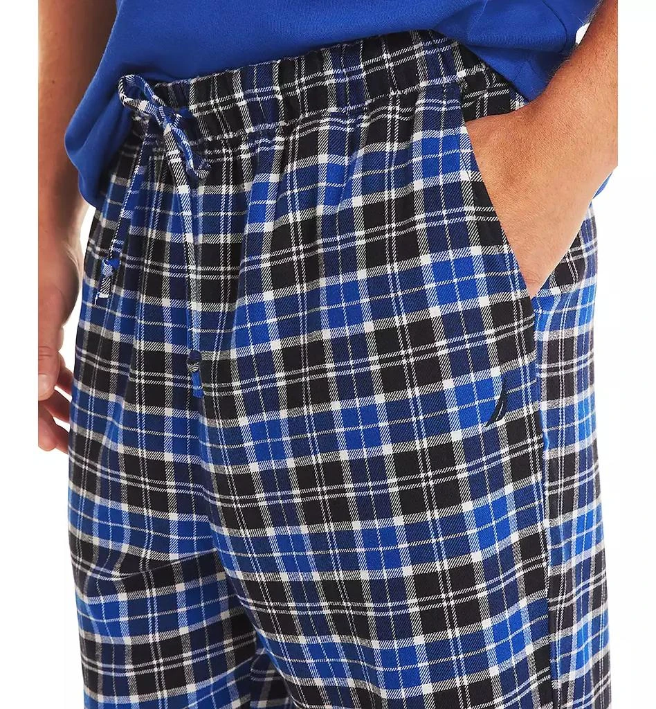商品Nautica|Men's Plaid Pajama Pants & Solid Pajama T-Shirt Set,价格¥126,第3张图片详细描述