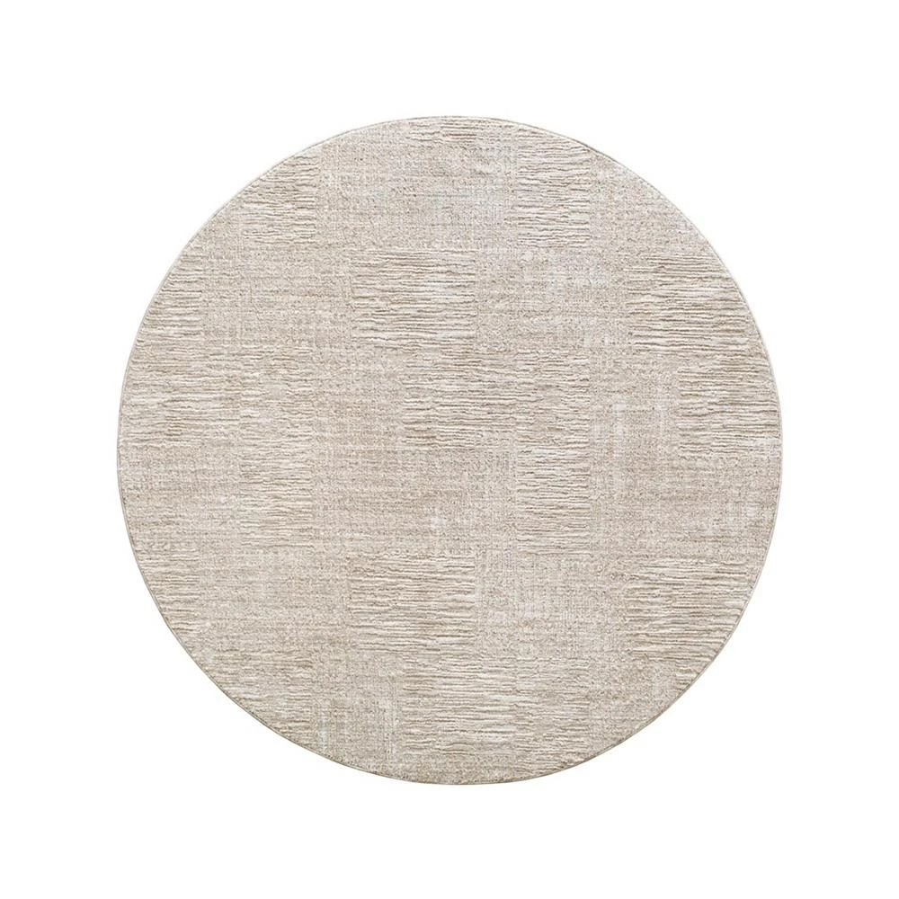 商品Surya|Masterpiece High-Low MPC-2308 6'7" x 6'7" Round Area Rug,价格¥3370,第1张图片