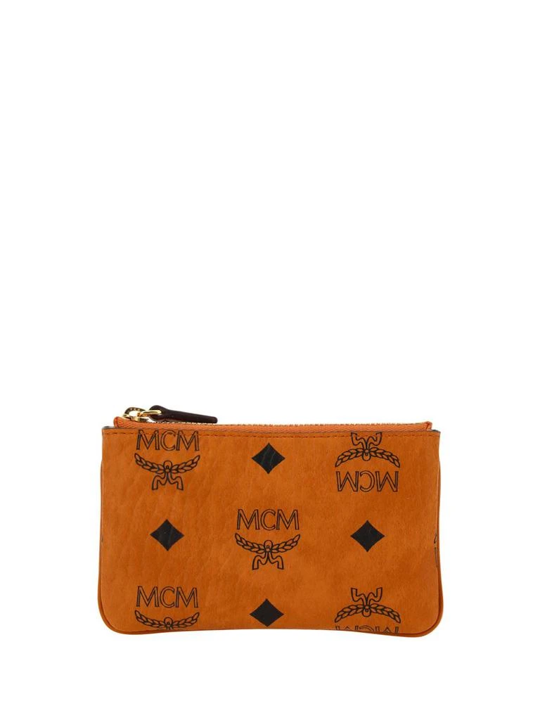 商品MCM|MCM Monogram Printed Zipped Mini Key Pouch,价格¥1233,第1张图片